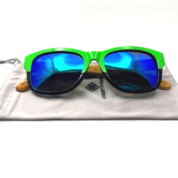 Wood Temple Polarized Sunglasses - Picture 2 of 3
